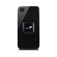 Чехол для iPhone 4 monCarbone Magnetforce back cover midnight black