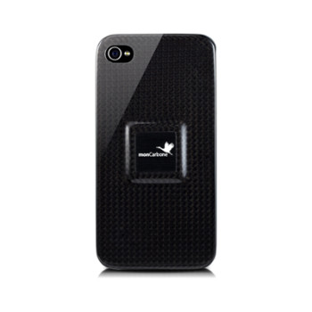 Чехол для iPhone 4 monCarbone Magnetforce back cover midnight black