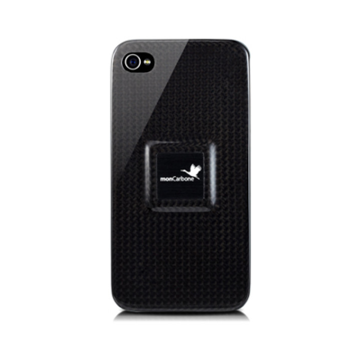 Чехол для iPhone 4 monCarbone Magnetforce back cover midnight black