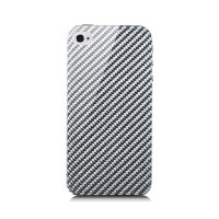 Чехол для iPhone 4 monCarbone Sheath back cover luminous silver