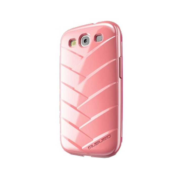 Чехол для Samsung i9300 Galaxy S III MUSUBO Mummy back cover rose pink
