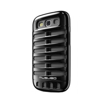 Чехол для Samsung i9300 Galaxy S III MUSUBO Retro back cover black