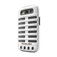 Чехол для Samsung i9300 Galaxy S III MUSUBO Retro back cover white