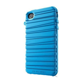 Чехол для iPhone 4 MUSUBO Rubber Band back cover sky blue