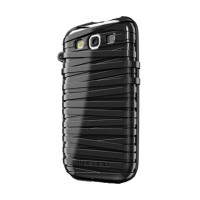 Чехол для Samsung i9300 Galaxy S III MUSUBO Rubber Band back cover black