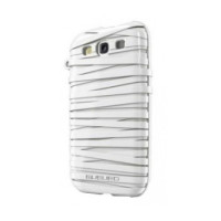 Чехол для Samsung i9300 Galaxy S III MUSUBO Rubber Band back cover white