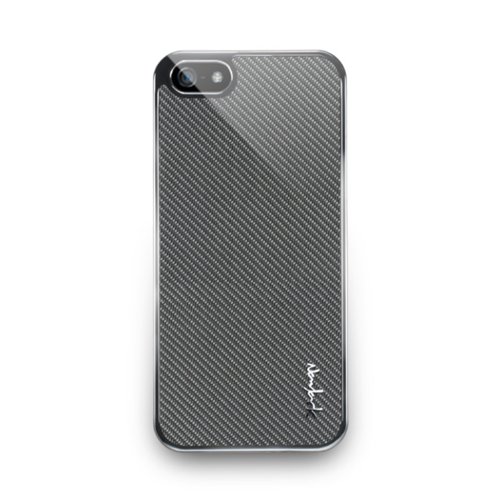 Чехол для iPhone 5 NavJack Corium fiberglass case taupe gray