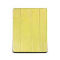 Чехол для iPad 3 NavJack Lurex series Glitter Folio case shiny gold