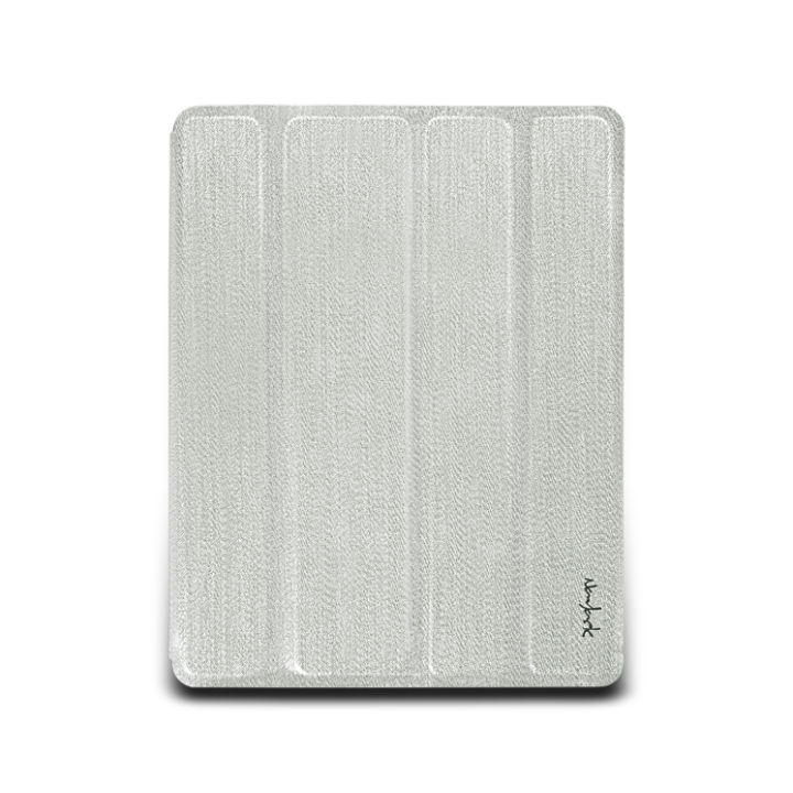 Чехол для iPad 3 NavJack Lurex series Glitter Folio case shiny silver