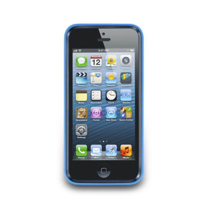 Чехол для iPhone 5 NavJack Trim series bumper azure blue