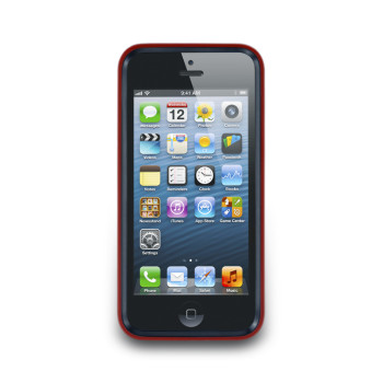 Чехол для iPhone 5 NavJack Trim series bumper crimson red