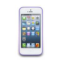 Чехол для iPhone 5 NavJack Trim series bumper pale lilac