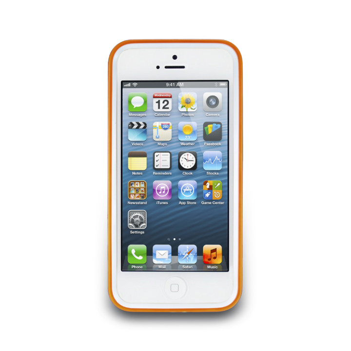Чехол для iPhone 5 NavJack Trim series bumper pastel orange