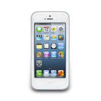 Чехол для iPhone 5 NavJack Trim series bumper pearl white