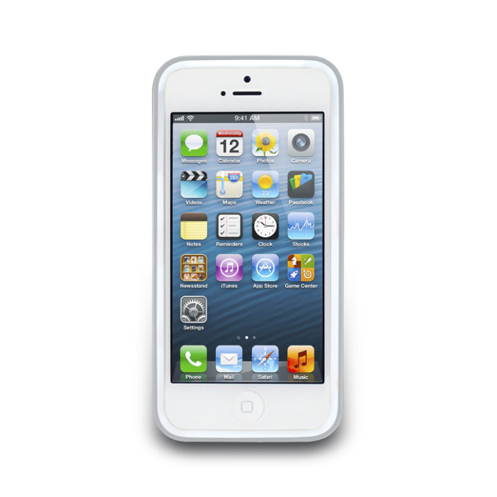 Чехол для iPhone 5 NavJack Trim series bumper pearl white