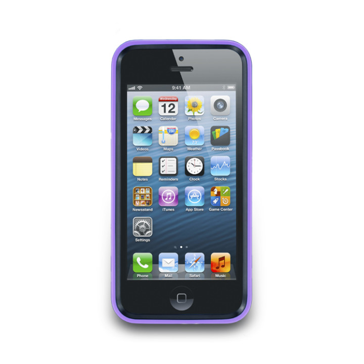 Чехол для iPhone 5 NavJack Trim series Deluxe bumper amethyst purple