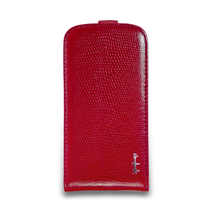 Чехол для Samsung i9300 Galaxy S III NavJack Vellum series flip case scarlet red