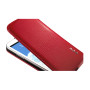 Чехол для Samsung i9300 Galaxy S III NavJack Vellum series flip case scarlet red  - фото 2
