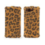 Чехол для HTC Rhyme G20 Nuoku Leo stylish leather case brown  - фото 2