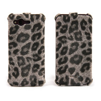 Чехол для HTC Rhyme G20 Nuoku Leo stylish leather case grey