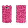 Чехол для HTC Sensation XL G21 Nuoku Leo stylish leather case pink  - фото 3