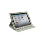 Чехол для iPad 2/3/4 Nuoku Leo stylish leather case grey  - фото 3
