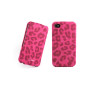 Чехол для iPhone 4/4S Nuoku Leo stylish leather case pink 