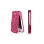 Чехол для iPhone 4/4S Nuoku Leo stylish leather case pink  - фото 2