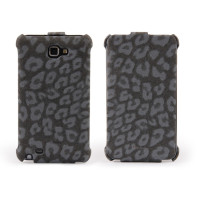 Чохол для Samsung i9220 Galaxy Note Nuoku Leo stylish leather case black