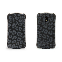 Чехол для Samsung i9250 Galaxy Nexus Nuoku Leo stylish leather case black