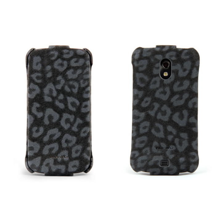 Чехол для Samsung i9250 Galaxy Nexus Nuoku Leo stylish leather case black