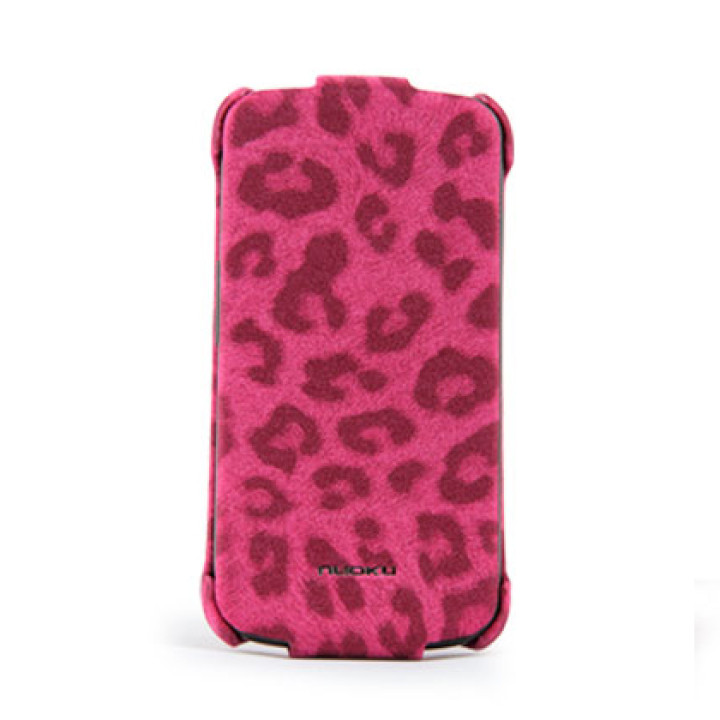 Чехол для Samsung i9250 Galaxy Nexus Nuoku Leo stylish leather case pink