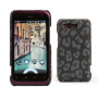 Чехол для HTC Rhyme G20 Nuoku Leo stylish leather cover black  - фото 3