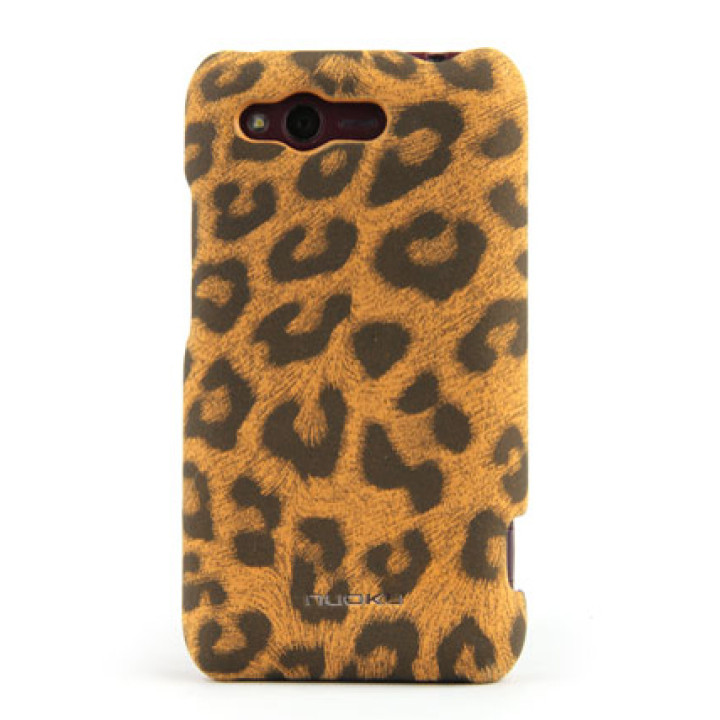 Чохол для HTC Rhyme G20 Nuoku Leo stylish leather cover brown