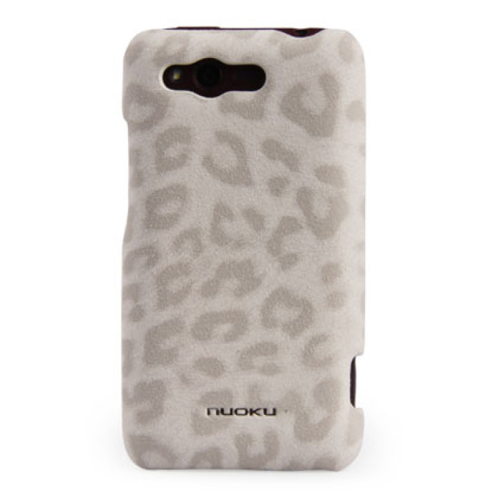 Чехол для HTC Rhyme G20 Nuoku Leo stylish leather cover white