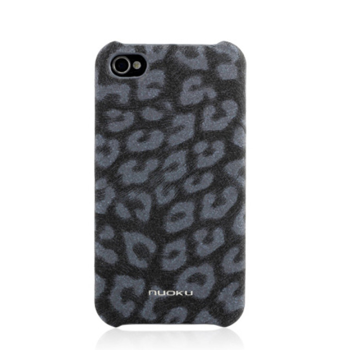 Чехол для iPhone 4/4S Nuoku Leo stylish leather cover black