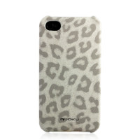 Чохол для iPhone 4/4S Nuoku Leo stylish leather cover white