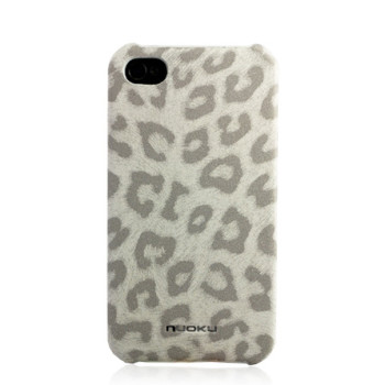Чехол для iPhone 4/4S Nuoku Leo stylish leather cover white