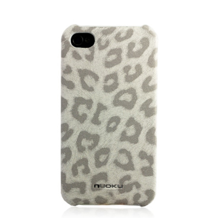 Чехол для iPhone 4/4S Nuoku Leo stylish leather cover white