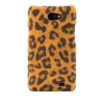 Чехол для Samsung i9103 Galaxy R Nuoku Leo stylish leather cover brown