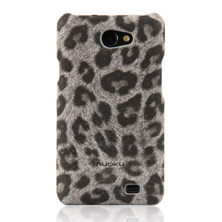 Чехол для Samsung i9103 Galaxy R Nuoku Leo stylish leather cover grey