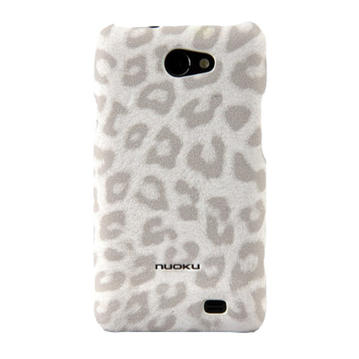 Чехол для Samsung i9103 Galaxy R Nuoku Leo stylish leather cover white