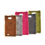 Чехол для Samsung i9103 Galaxy R Nuoku Leo stylish leather cover white 