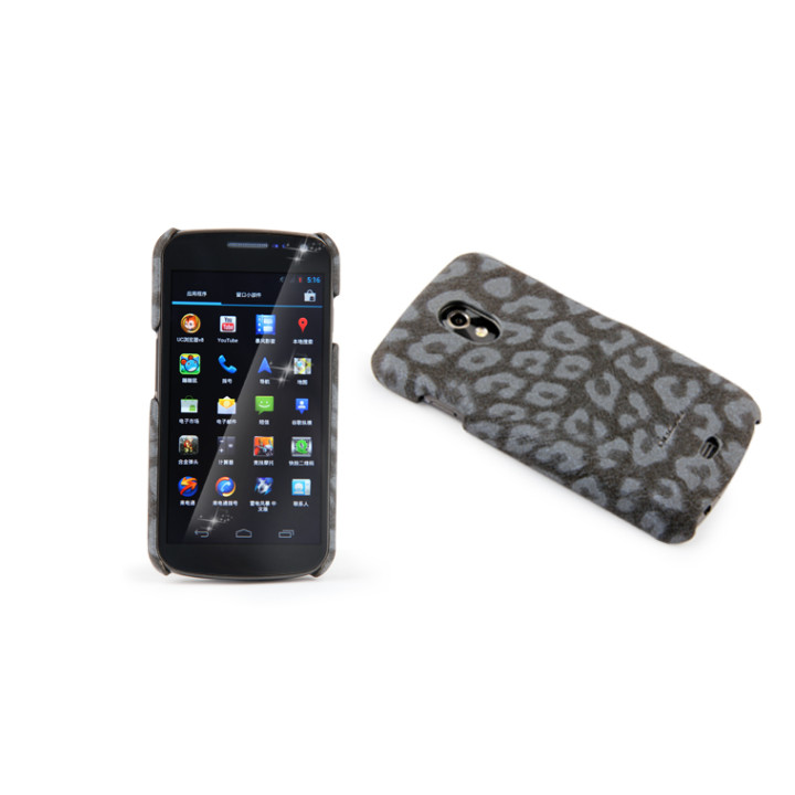 Чехол для Samsung i9250 Galaxy Nexus Nuoku Leo stylish leather cover black