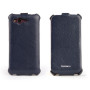 Чехол для HTC Rhyme G20 Nuoku Royal luxury leather case blue  - фото 2