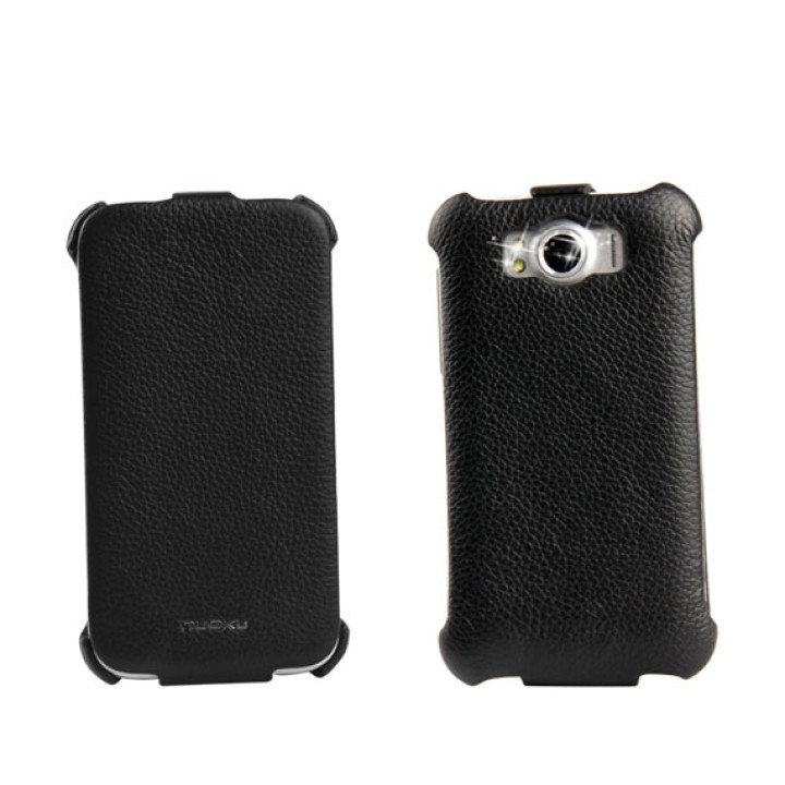 Чехол для HTC Sensation XL G21 Nuoku Royal luxury leather case black