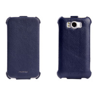 Чехол для HTC Sensation XL G21 Nuoku Royal luxury leather case blue