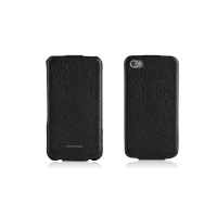 Чехол для iPhone 4/4S Nuoku Royal luxury leather case black