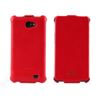 Чехол для Samsung i9103 Galaxy R Nuoku Royal luxury leather case red