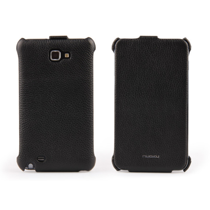 Чехол для Samsung i9220 Galaxy Note Nuoku Royal luxury leather case black